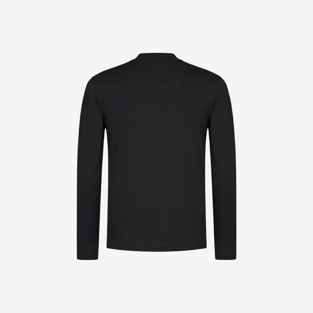 The Classic Longsleeve – Deep Black