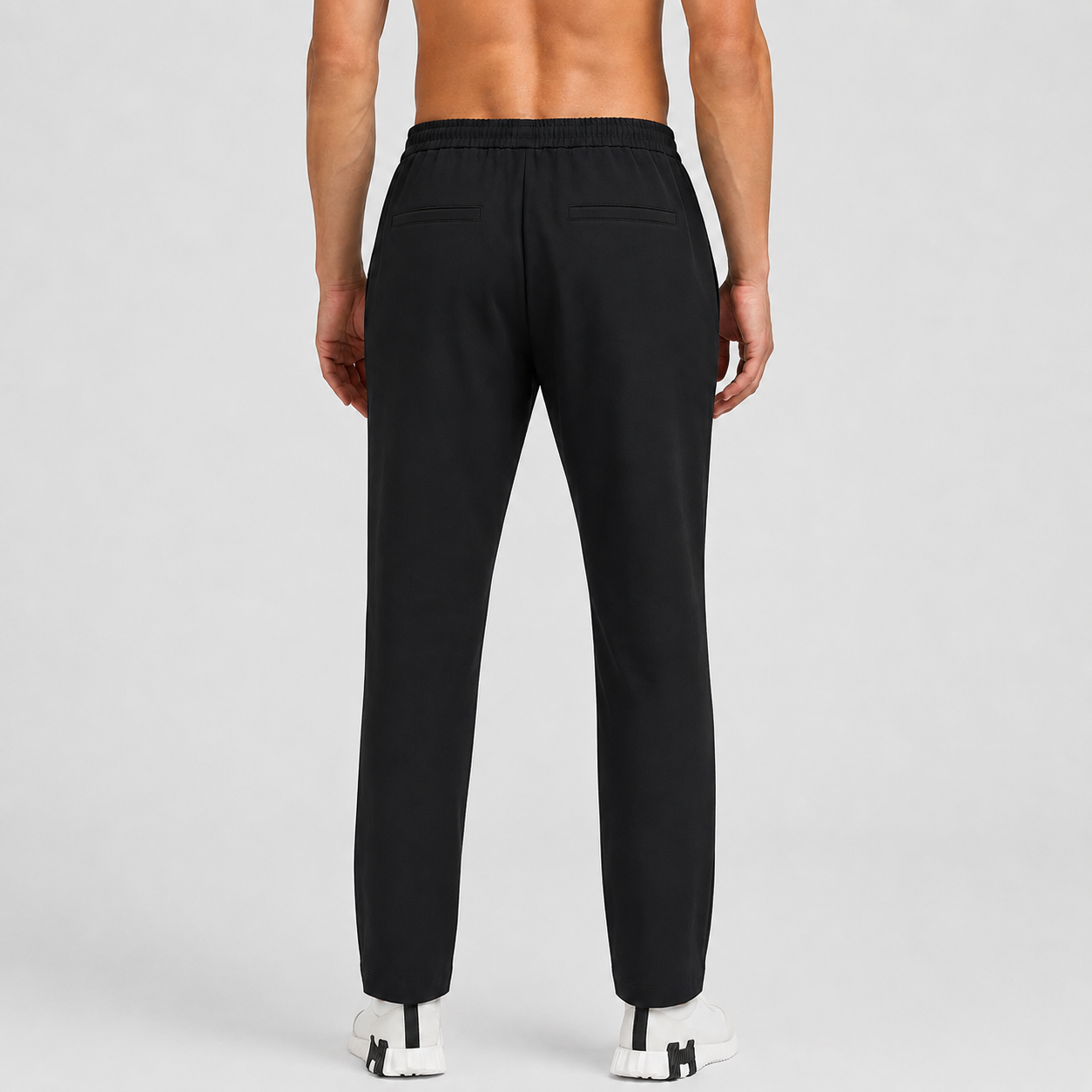 The Casual Tech Pant – Deep Black