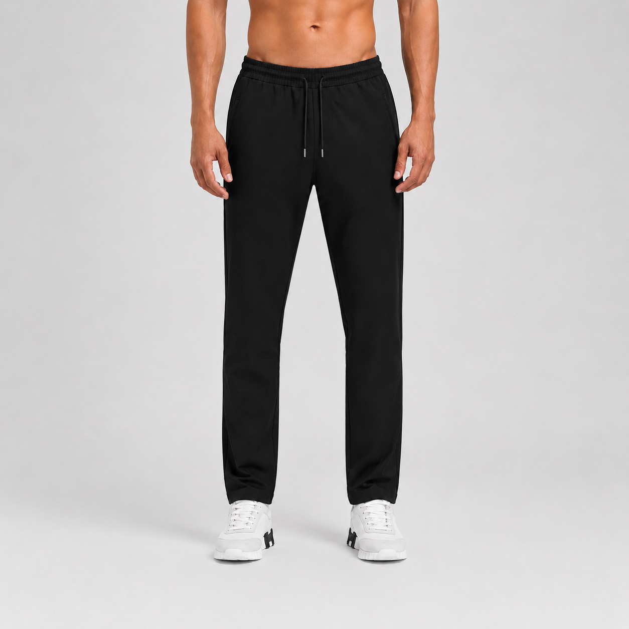 The Casual Tech Pant – Deep Black