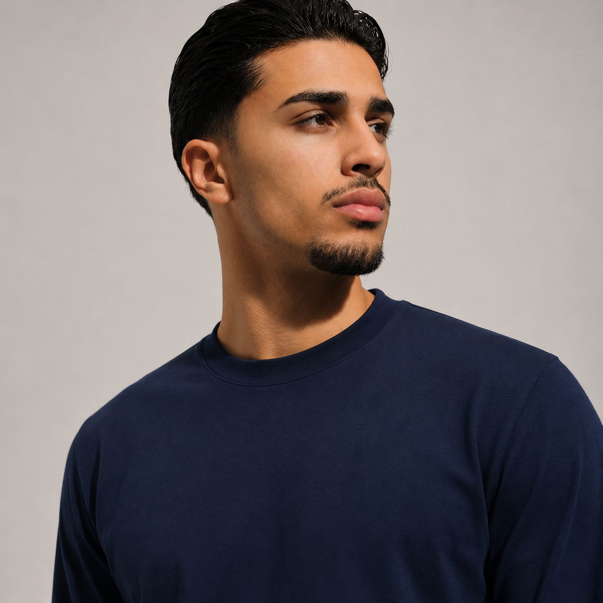 The Classic Longsleeve – Midnight Navy