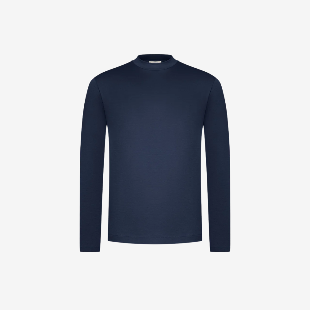 The Classic Longsleeve – Midnight Navy