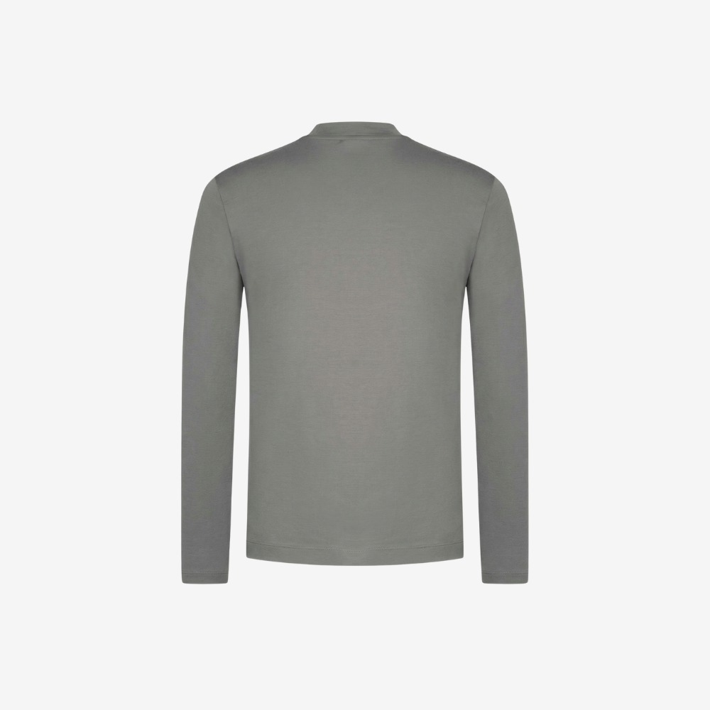 The Classic Longsleeve - Stone Grey