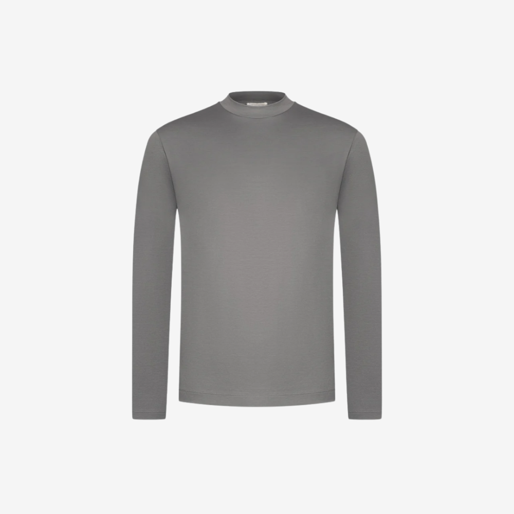The Classic Longsleeve - Stone Grey